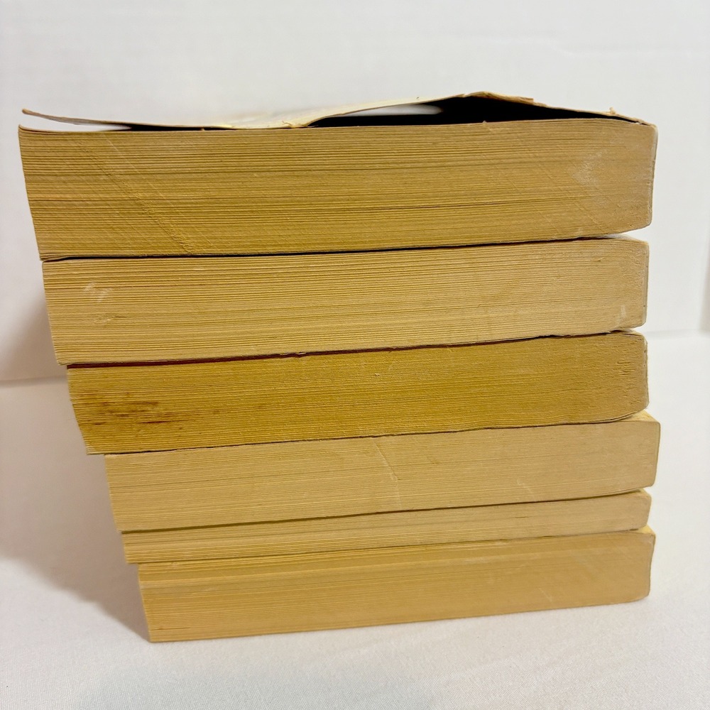Little House on the Prairie Book Set Laura Ingalls Wilder 6 Paperback VTG Lot - Picture 6 of 16